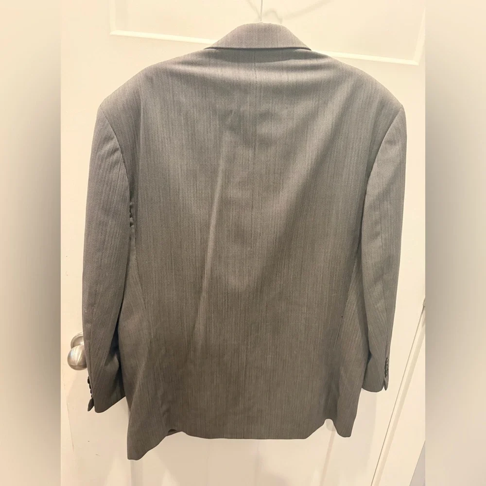 Chiavari Made in Italy Gray Wool Blazer | Reda Super 100’s | 40R 42R